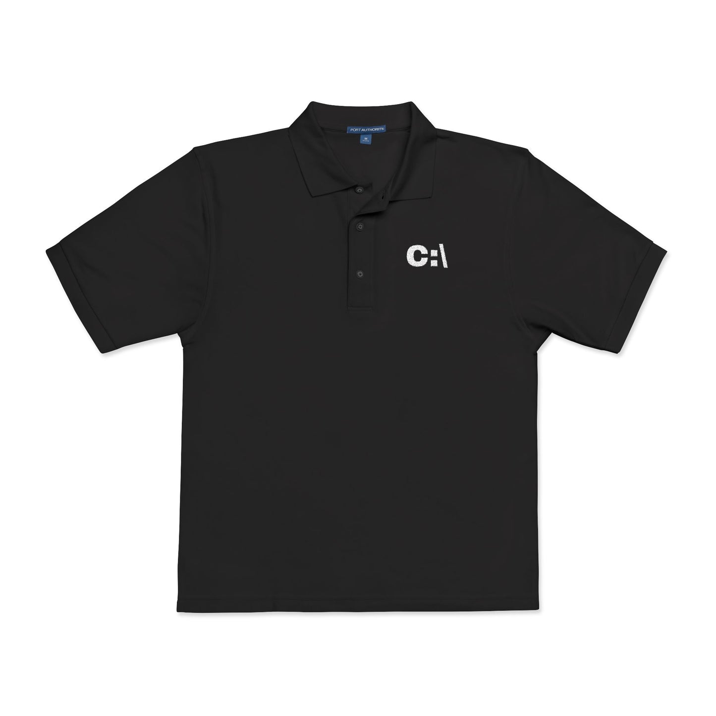 Command Line Unisex Embroidered Polo Shirt