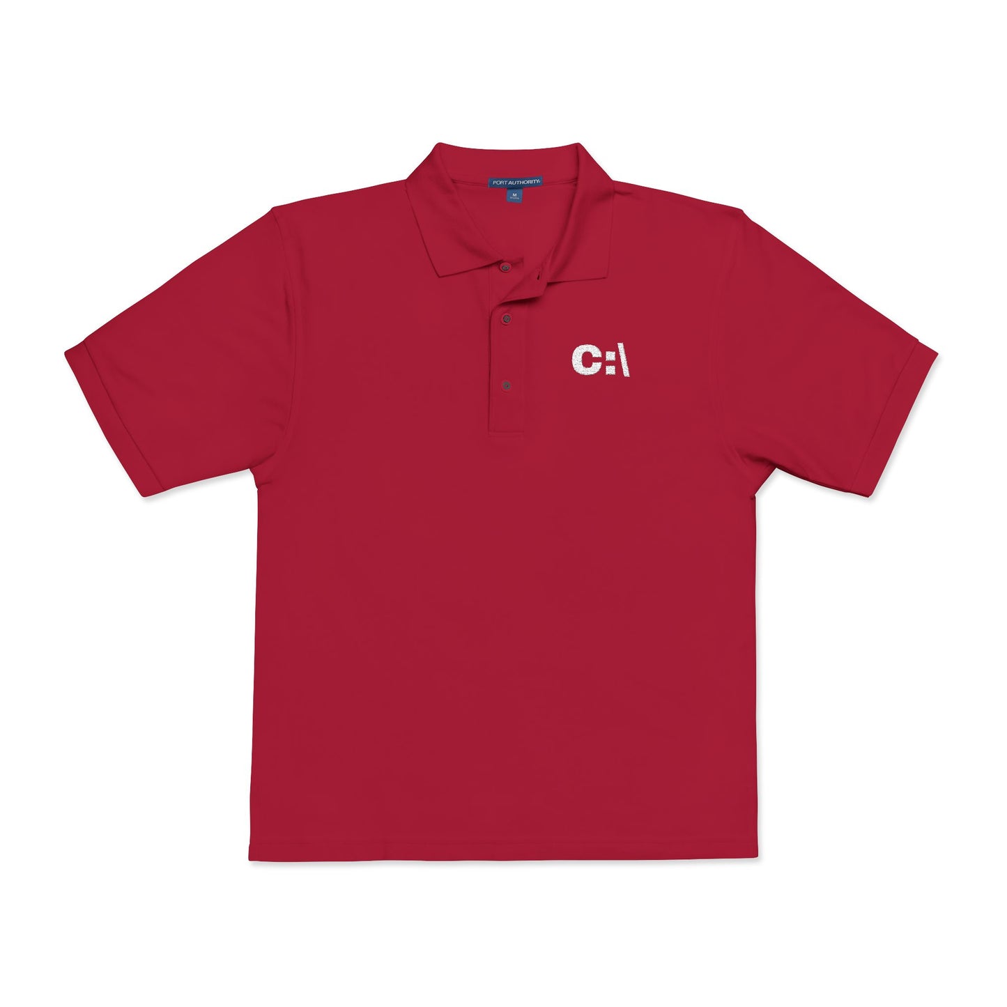 Command Line Unisex Embroidered Polo Shirt