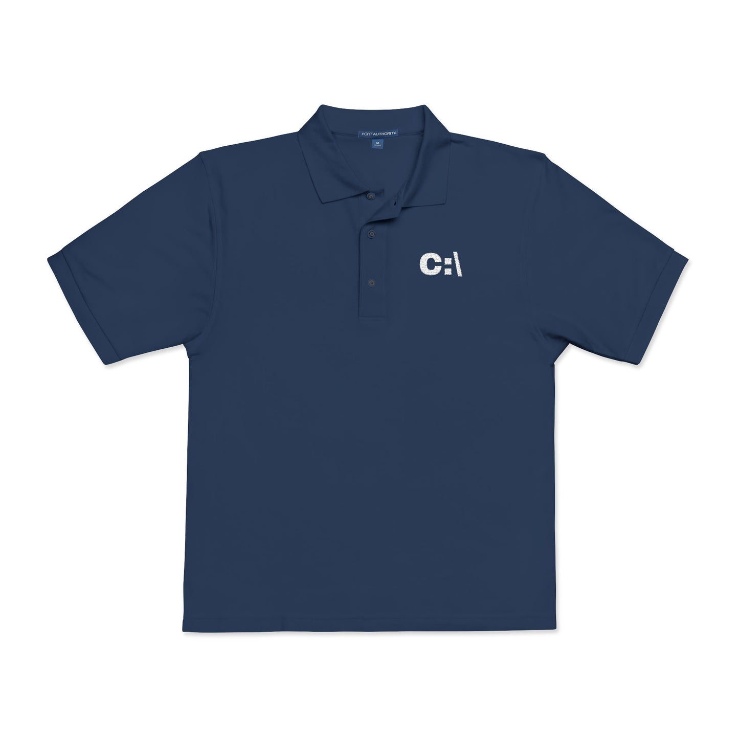 Command Line Unisex Embroidered Polo Shirt