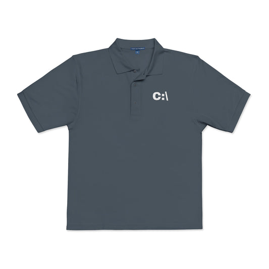 Command Line Unisex Embroidered  Polo Shirt