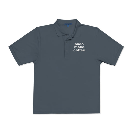 Sudo make me a coffee - Embroidered Unisex Polo Shirt