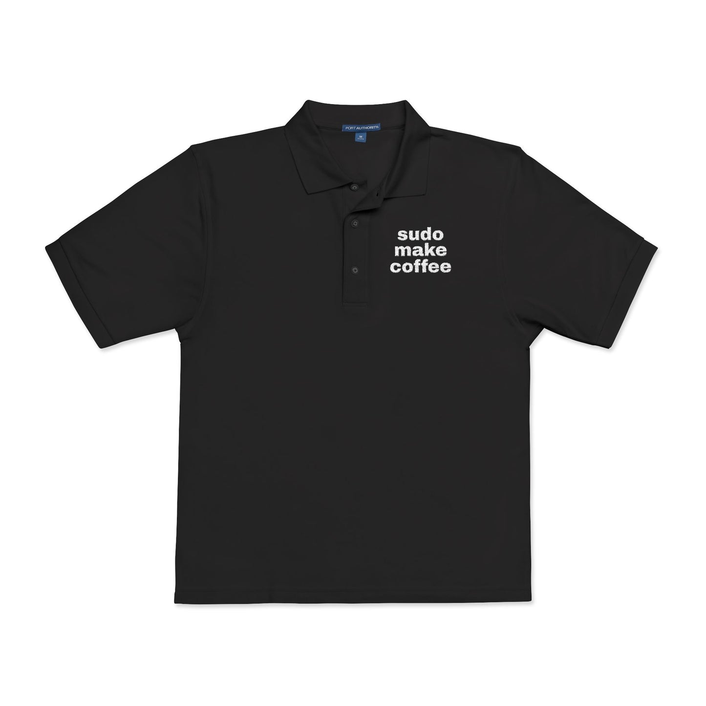 Sudo make me a coffee - Embroidered Unisex Polo Shirt